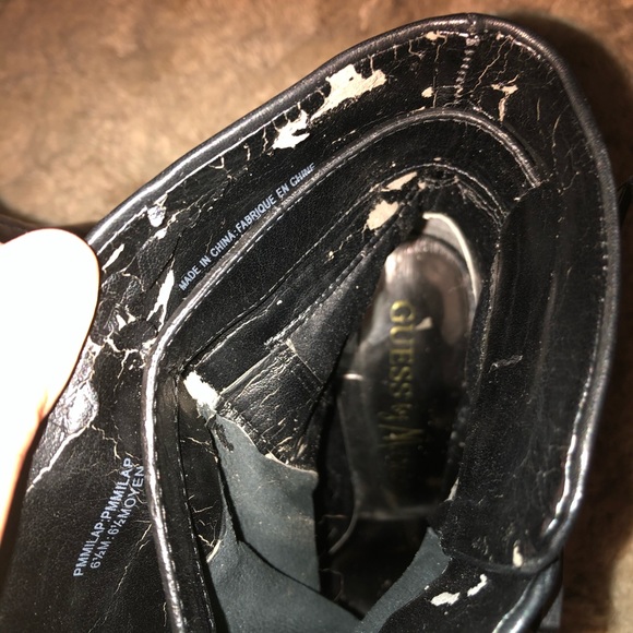 Guess you Marciano leather high heel boots - Picture 6 of 6